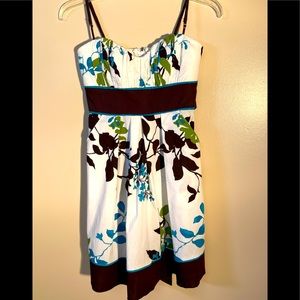 SPEECHLESS Juniors Dress Floral Sz 5 Strap Fit & Flare Pockets Zip NWT